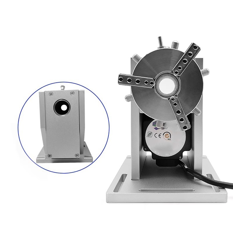 Industrial Laser Marking - خاتم صناعي محور دوار مع زنبرك