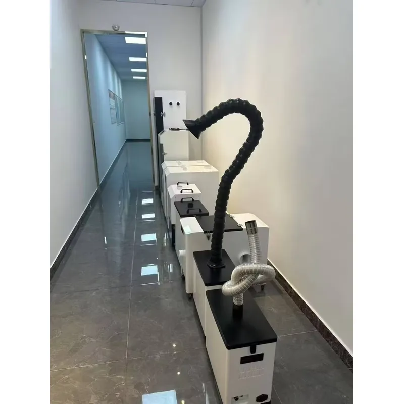 Industrial Laser Marking Systems - نظام تنقية دخان صناعي متنقل مع
