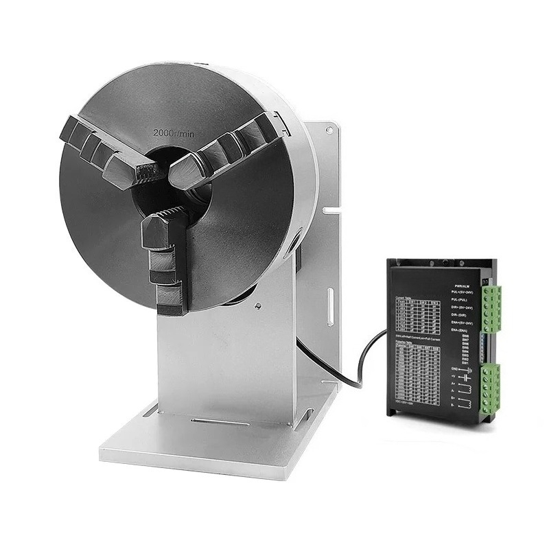 Industrial Laser Marking - ملحق محور دوار صناعي متوافق مع