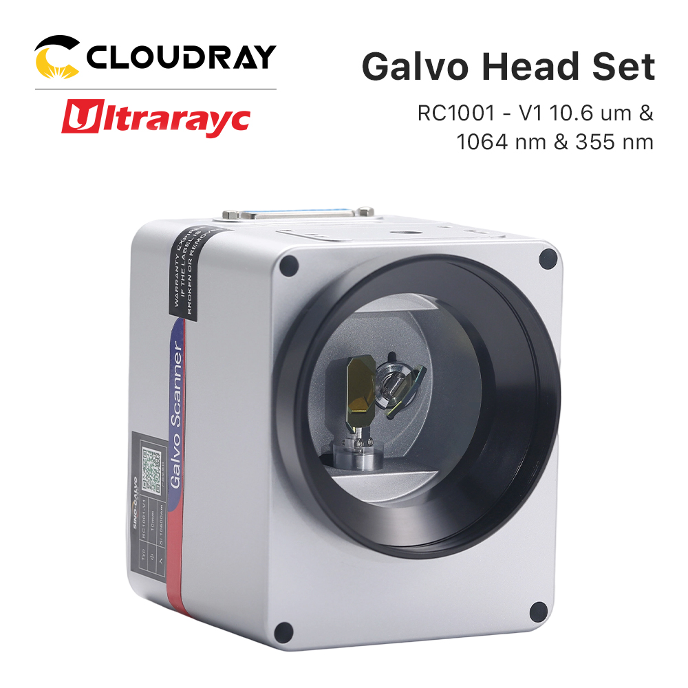 Galvo Scan Head - Ultrarayc RC1001-V1 مجموعة رأس Galvo للمسح