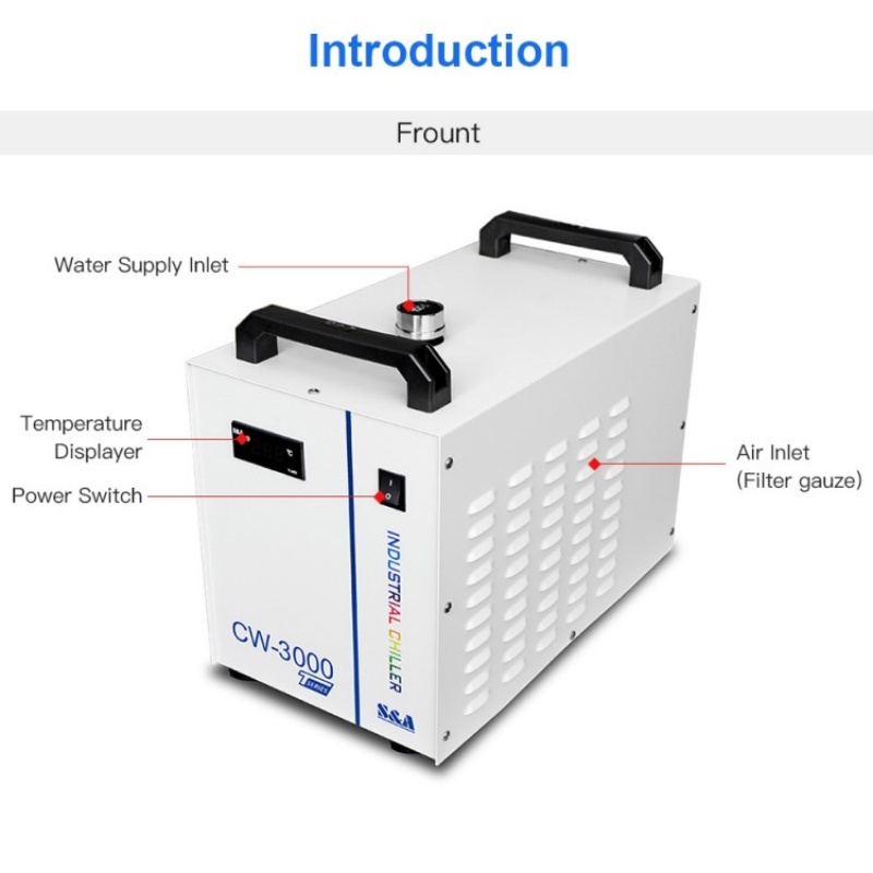 Bluetimes S & A CW3000 CW5000  - مراجعة Industrial Laser Engraver وسعره