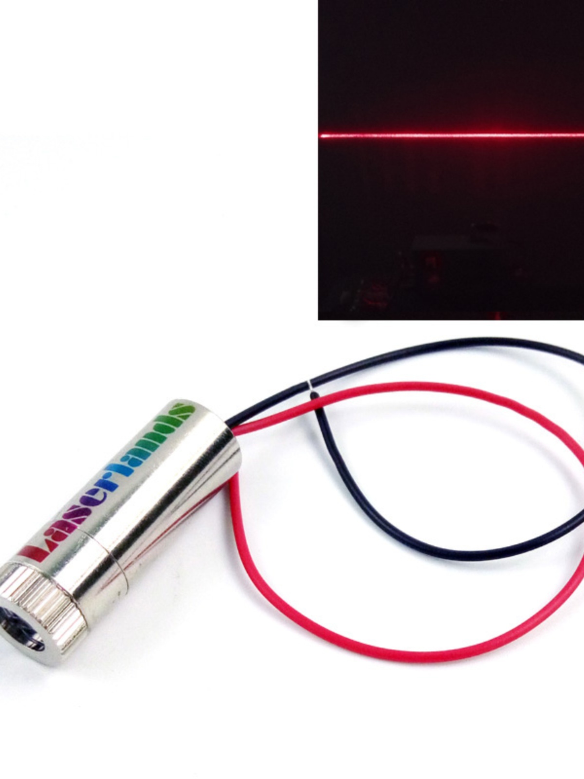 الضوء الأحمر الضوء الأخضر رأس  - مراجعة Industrial Laser Line وسعره