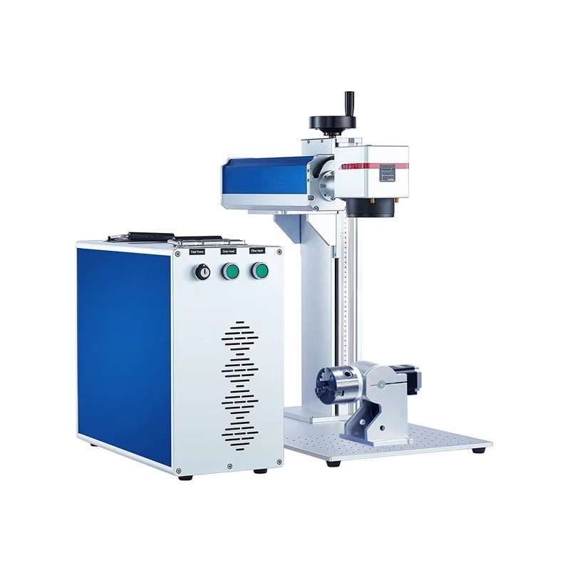 آلة وسم الألياف بالليزر عبر ال - مراجعة Industrial Laser Marking وسعره