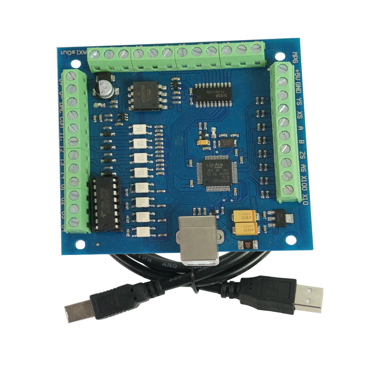 بطاقة تحكم الحركة باستخدام الح - مراجعة Breakout Board Mach3 وسعره