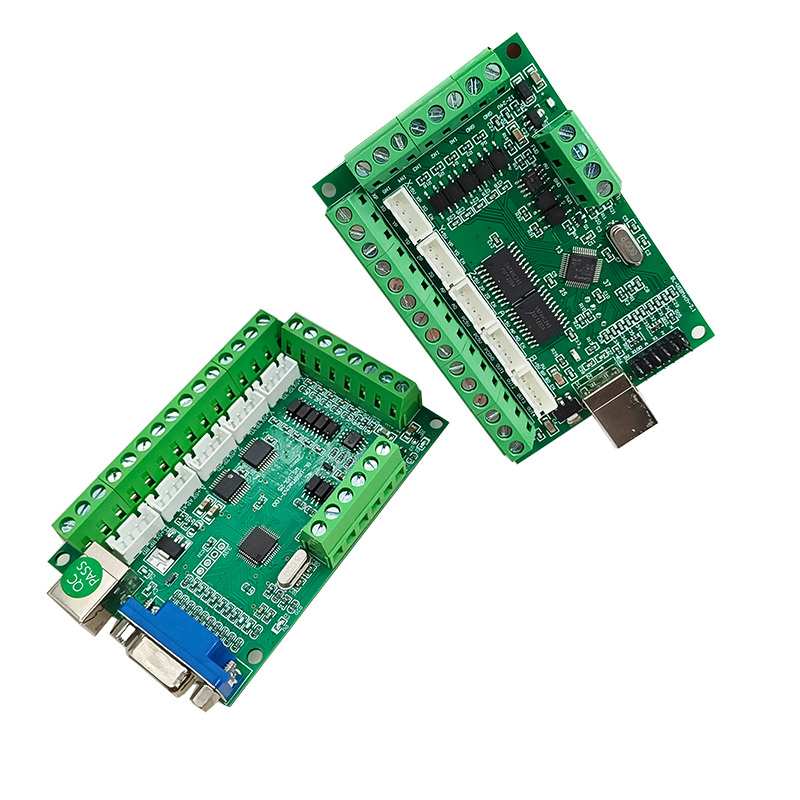 لوحتان من لوحة تحكم المحركات C - مراجعة Breakout Board Mach3 وسعره