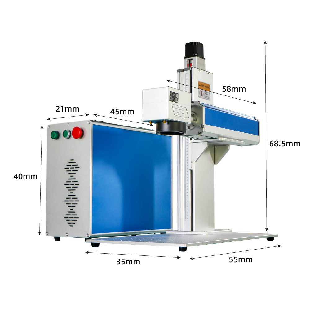 آلة الحفر بليزر الألياف Raycus - مراجعة Industrial Laser Marking وسعره