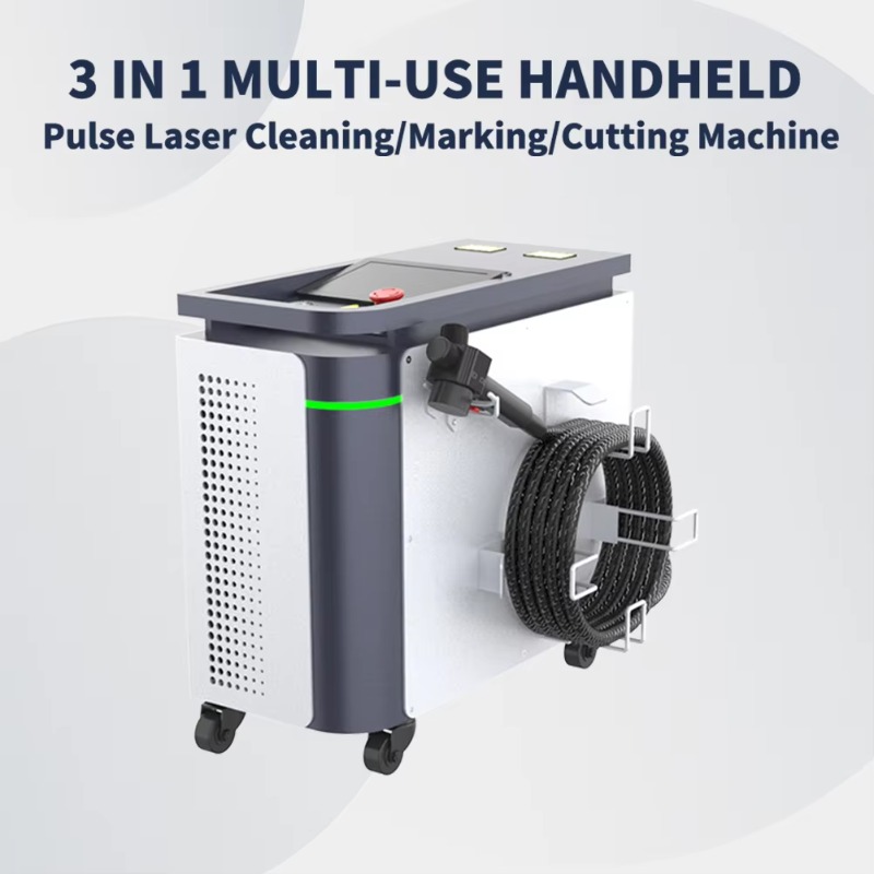 منظف ليزر نبضي احترافي بقوة 30 - مراجعة Industrial Laser Marking Systems وسعره