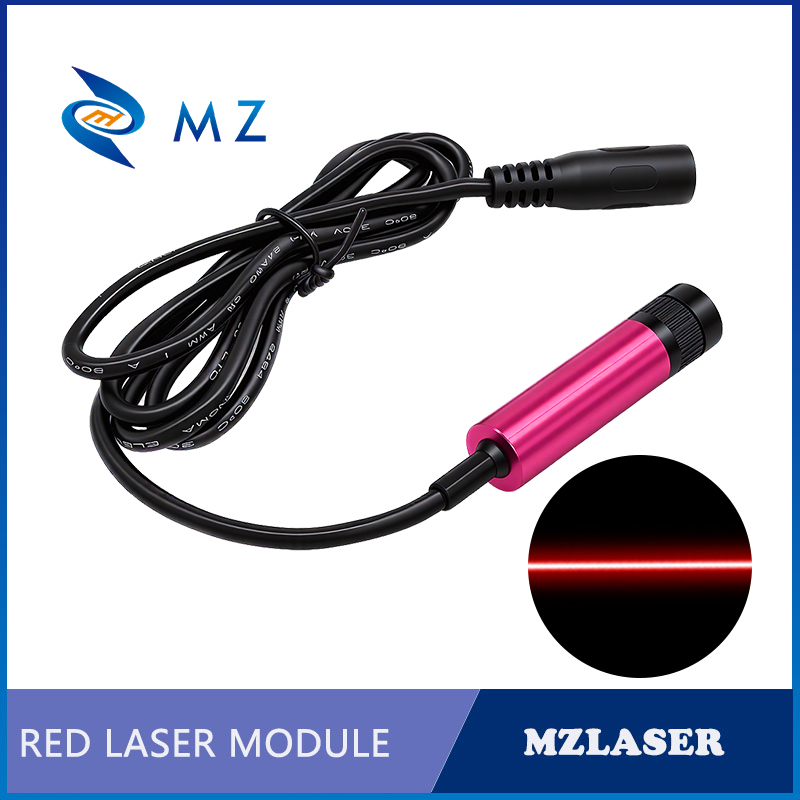 وحدة ليزر خطية حمراء مدمجة قاب - مراجعة Industrial Laser Line Generator وسعره
