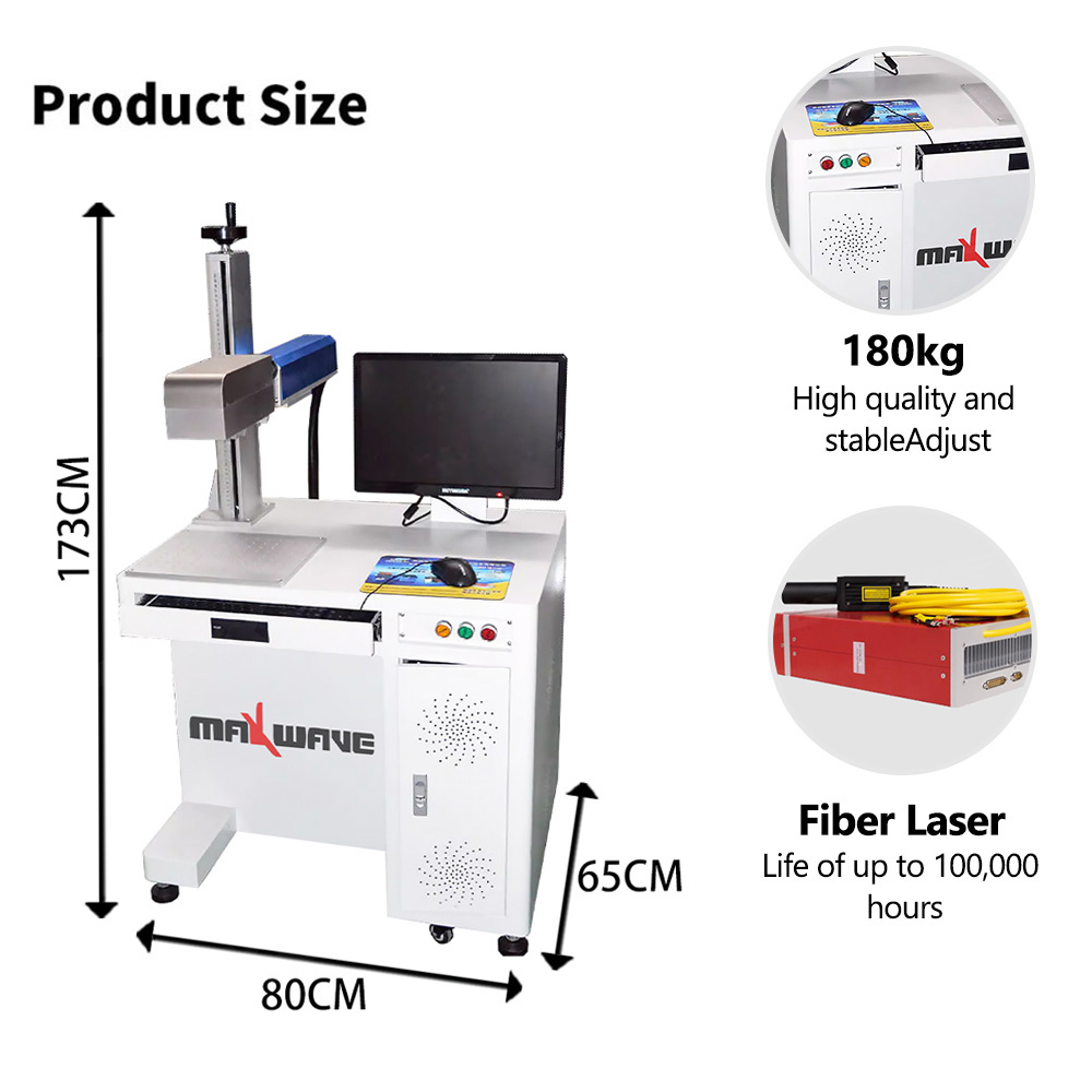 آلة الوسم بالليزر Maxwave 100W - مراجعة Industrial Laser Marking Systems وسعره
