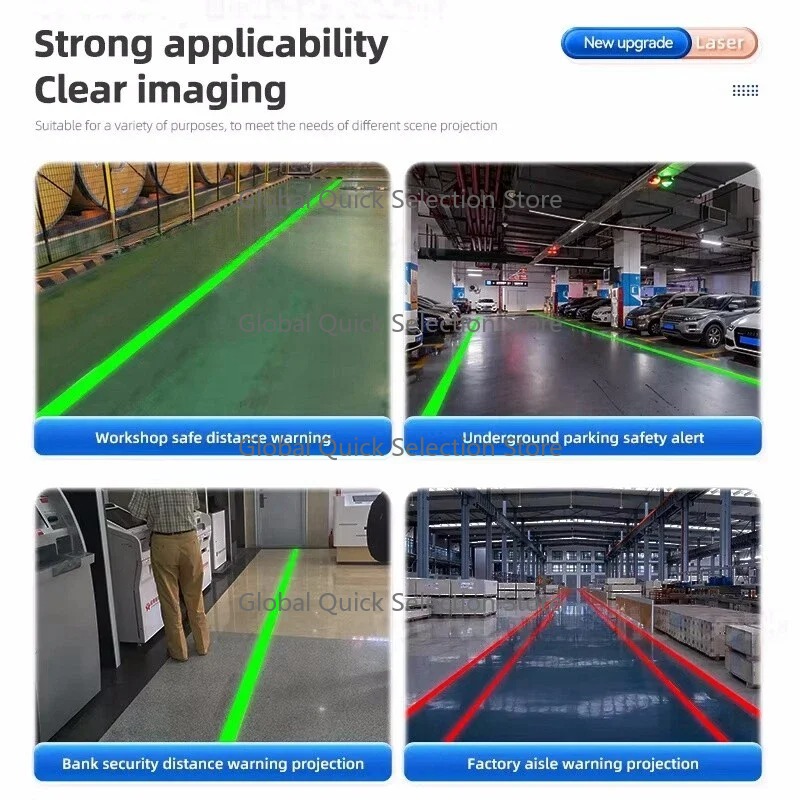 جهاز عرض خطوط السلامة بالليزر  - مراجعة Industrial Laser Marking وسعره