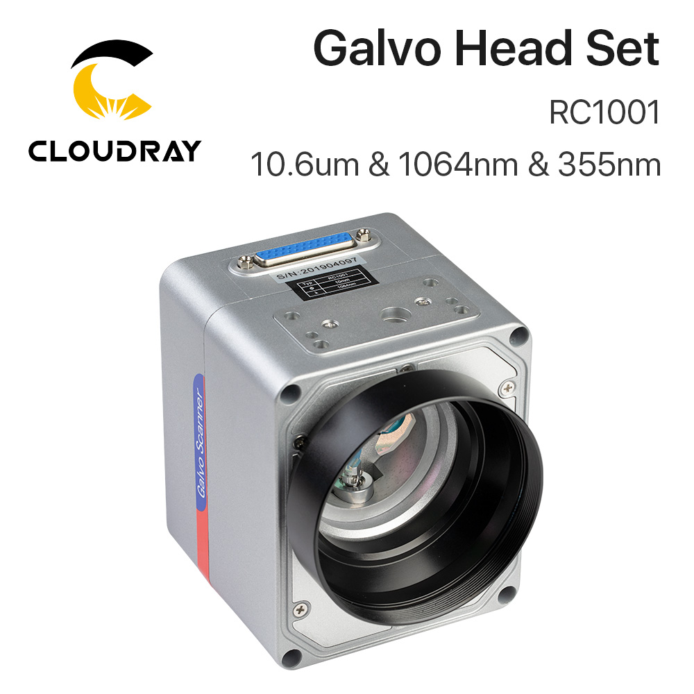 Cloudray RC1001 الألياف الليزر - مراجعة Galvo Scan Head وسعره