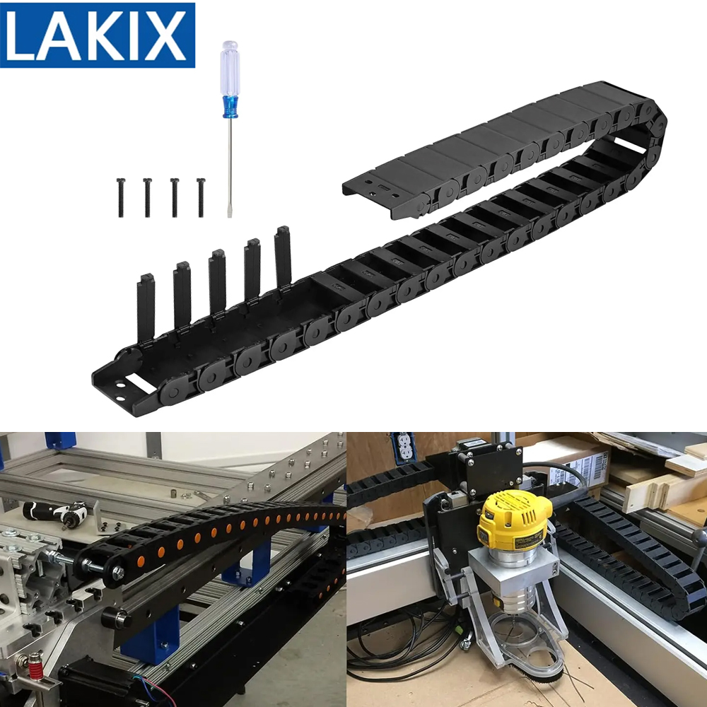 سلسلة سحب الكابل R55 R38 حامل  - مراجعة Drag Chain Cnc وسعره