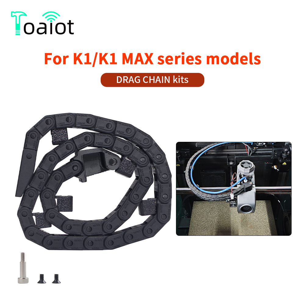 ل K1 ماكس سحب سلسلة انفصال كاب - مراجعة Drag Chain Cnc وسعره