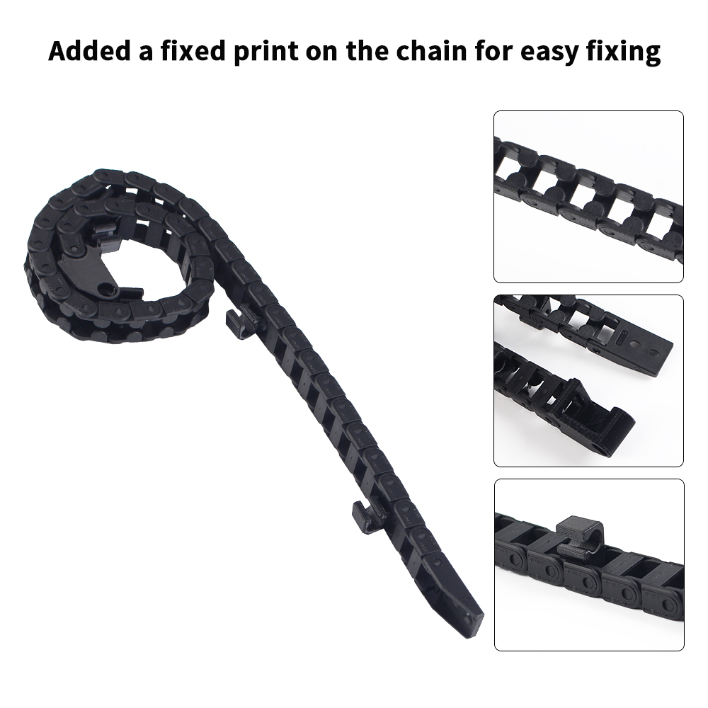 ل K1 ماكس سحب سلسلة انفصال كاب - مراجعة Drag Chain Cnc وسعره