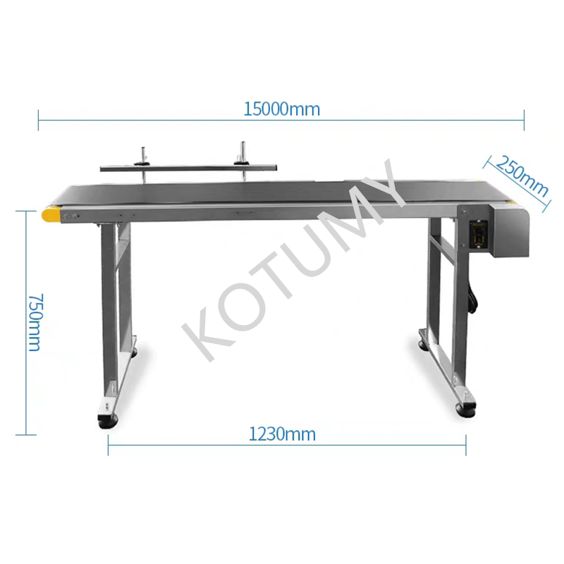آلة ناقل حزامي بطول 150 سم مع  - مراجعة Industrial Laser Marking وسعره