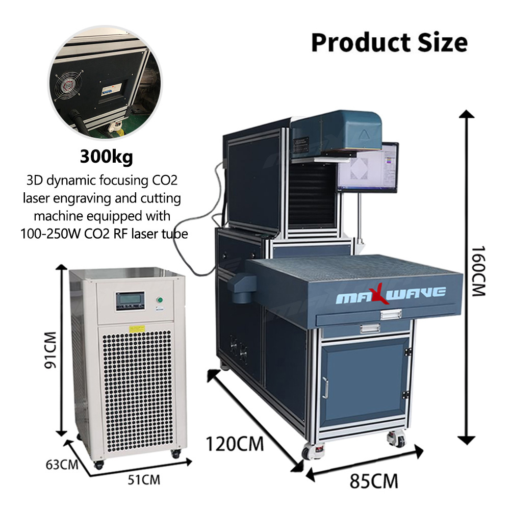 Maxwave J1 الصناعية CO2 الليزر - مراجعة Industrial Laser Marking وسعره