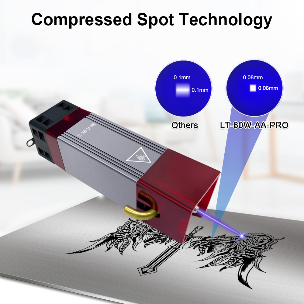 LASER TREE Pro 80W CNC Laser H - مراجعة Industrial Laser Engraver وسعره