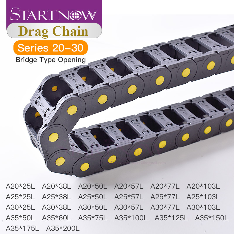 Startnow سلاسل كابل نقل البلاس - مراجعة Drag Chain Cnc وسعره