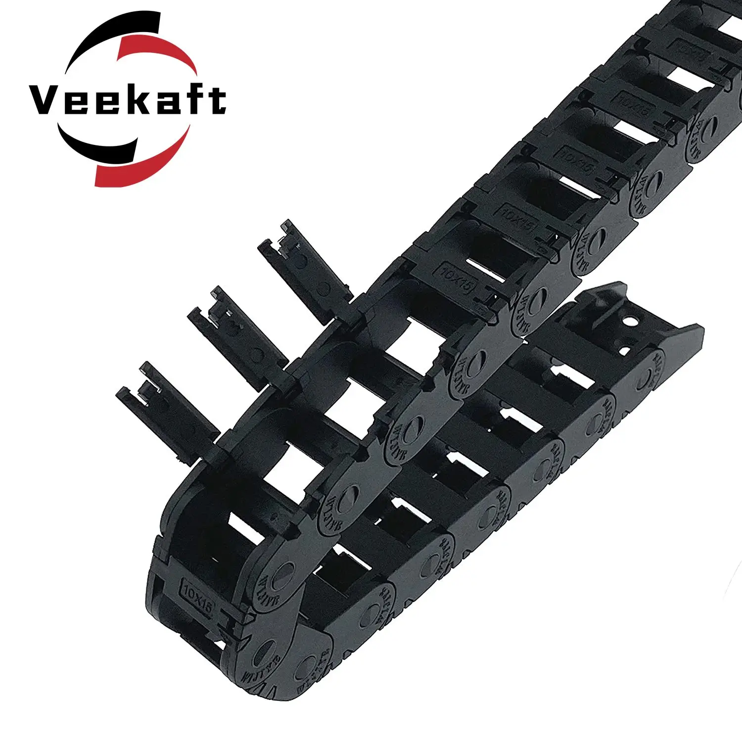 فتح سحب سلسلة جسر نوع 7x7 10x1 - مراجعة Drag Chain Cnc وسعره