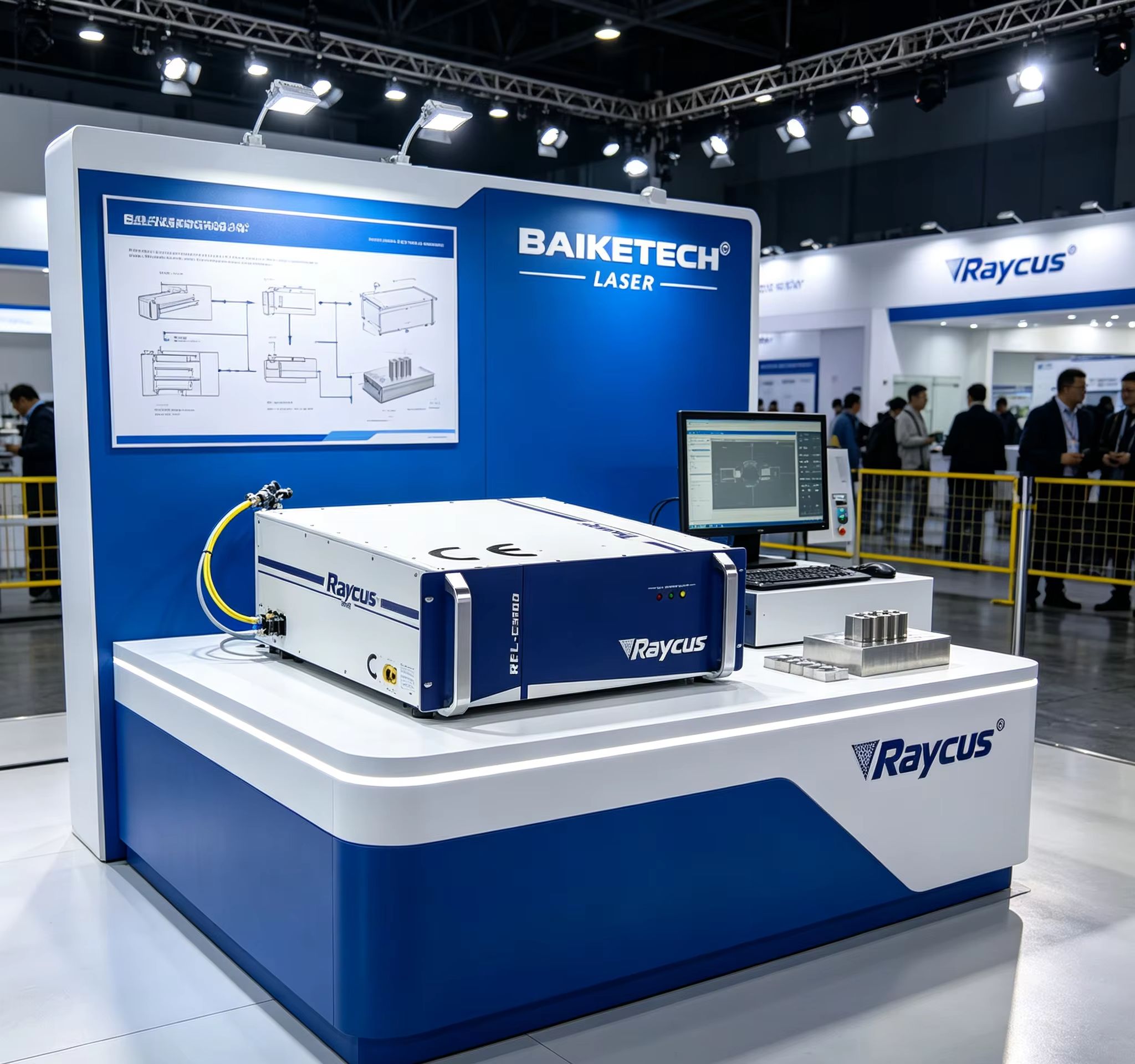 مصدر ليزر ألياف نابض صناعي مع  - مراجعة Industrial Laser Marking Systems وسعره